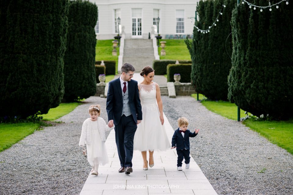 Intimate Irish Family Elopement Wedding - K Club
